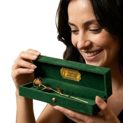 Rosa fortuna oro serie tierra